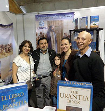 Urantia Book booth - 2016 Bogotá International Book Fair